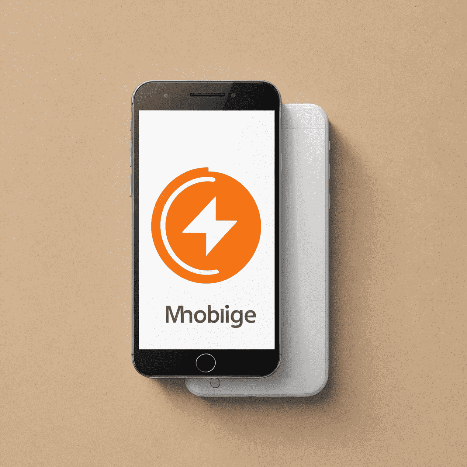 Logo de Mobile-Click représentant un téléphone portable avec un symbole de recharge