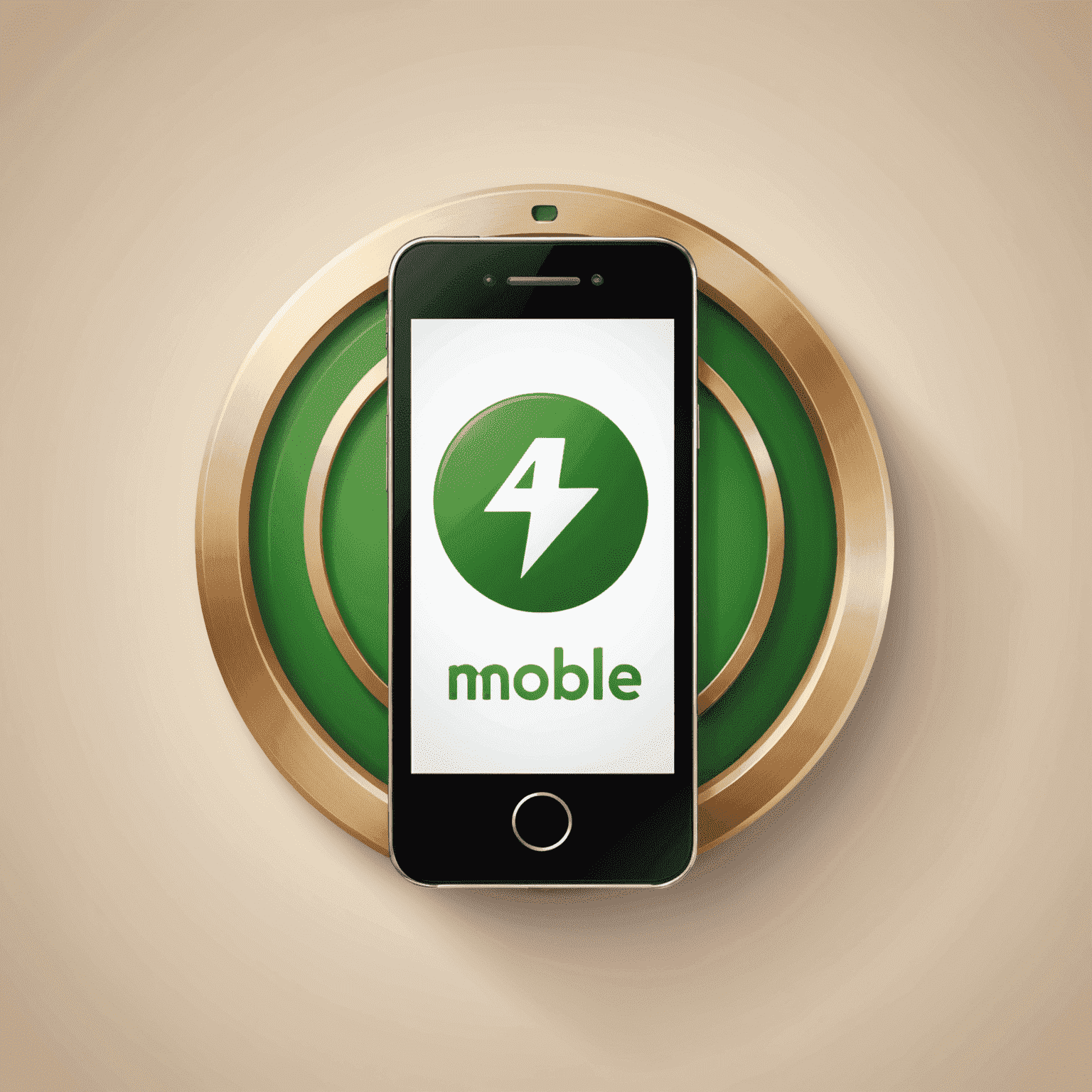 Logo de Mobile-Click représentant un téléphone portable avec un symbole de recharge